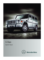 Mercede Benz G class - Owners manual 2012